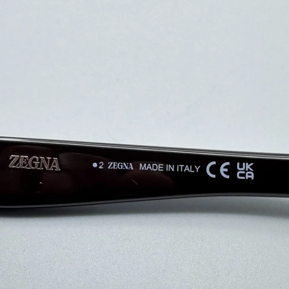 Ermenegildo Zegna Sunglasses EZ0304 46N Brown Frame Green Lens 52-21-145 New